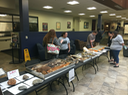 Darwin Day activity booth on the UT-Tyler campus