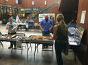 Darwin Day activity booth on the UT-Tyler campus