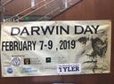 Darwin Day activity booth on the UT-Tyler campus