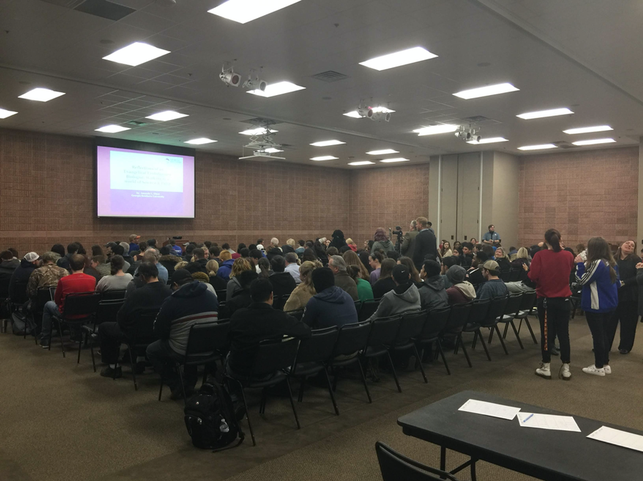 Dr. Amanda Glaze’s public science lecture at Tyler Junior College